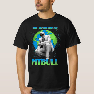 Pitbul de heer Worldwide T-shirt
