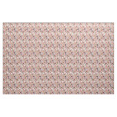 Pitbulhonden  floraalroze stof (Yard (91,4 cm))