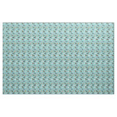 Pitbulhonden lichtblauw stof (Yard (91,4 cm))