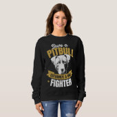 Pitbull Advocate redt een Pitbull Euthanize een Do Trui (Voorkant volledig)