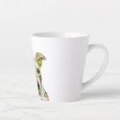 Pitbull Art Latte Mok (Rechts)