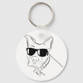 Pitbull Attitude Sleutelhanger (Voorkant)