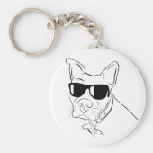 Pitbull Attitude Sleutelhanger (Voorkant)