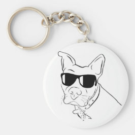 Pitbull Attitude Sleutelhanger