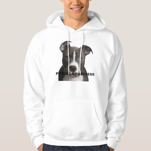 Pitbull Awareness hoodie (Voorkant)