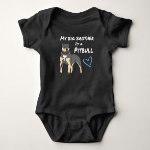 Pitbull Baby Clothes Romper