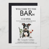 Pitbull Bar Menu (Voorkant / Achterkant)