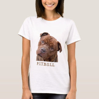 Pitbull "Benz" van omheiningen voor cadeautjes T-shirt
