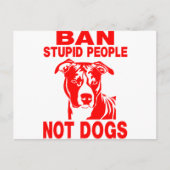 PITBULL BRIEFKAART (Voorkant)