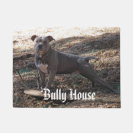 Pitbull Bully House Doormat Deurmat