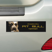PITbull Bumpersticker (Op auto)