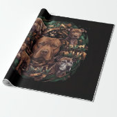 Pitbull Cadeaupapier (Uitgerold)