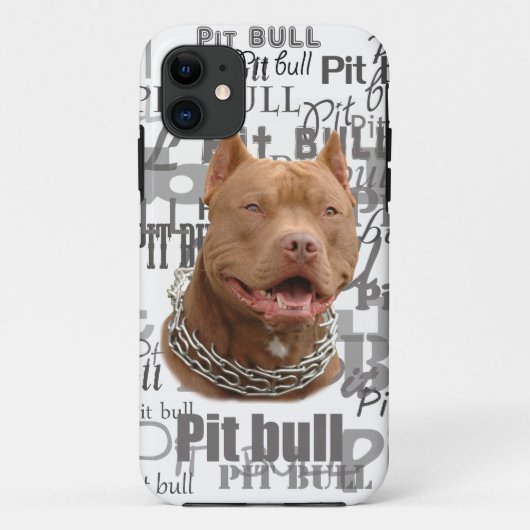 Pitbull Case-Mate iPhone Case (Achterkant)