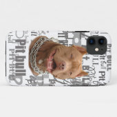 Pitbull Case-Mate iPhone Case (Achterkant (horizontaal))