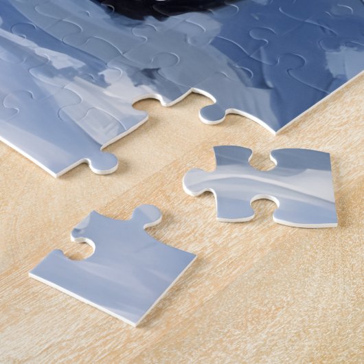 Pitbull Christmas Red Truck Holiday Legpuzzel (Zijkant)