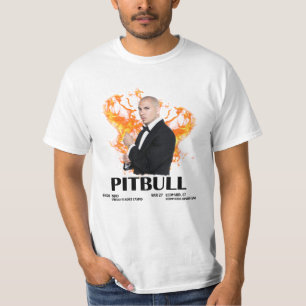 pitbull concertmuziek t-shirt