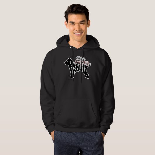 Pitbull Cool Story Hoodie (Voorkant volledig)