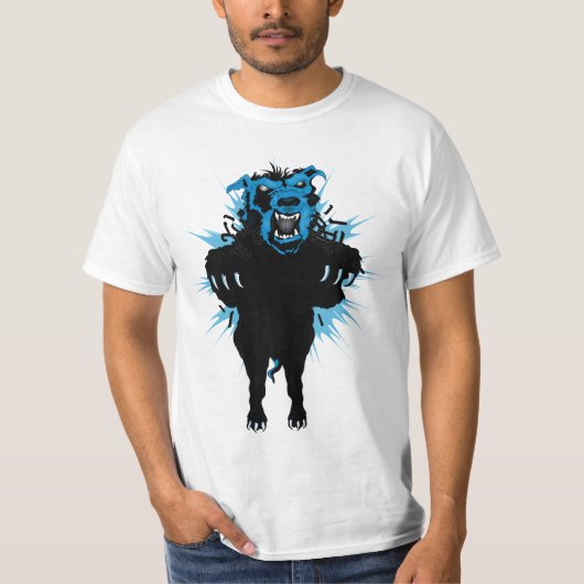 Pitbull Crazy T-shirt (Voorkant)