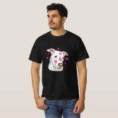Pitbull Cute Love Heart T-shirt (Voorkant volledig)
