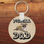 PitBull DAD - Groter Sleutelhanger (Voorkant)
