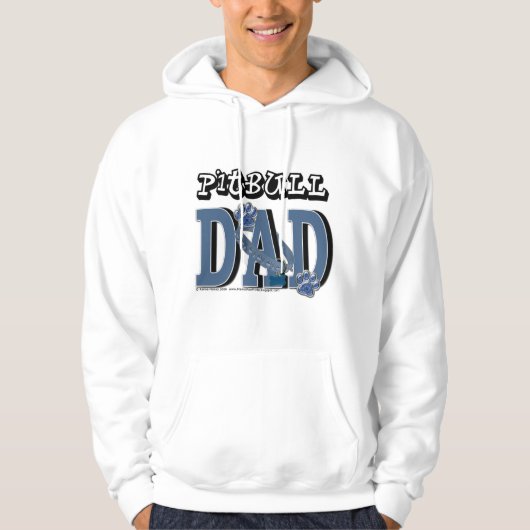 Pitbull DAD Hoodie (Voorkant)