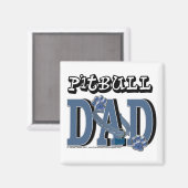Pitbull DAD Magneet (Voorkant / Achterkant)