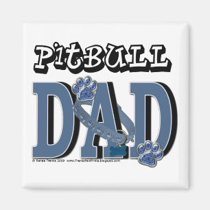 Pitbull DAD Magneet