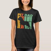 Pitbull Dad Pitbull Pittie Pitty Pitbull Dad Pit B T-shirt (Voorkant)