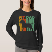Pitbull Dad Pitbull Pittie Pitty Pitbull Dad Pit B T-shirt (Voorkant)