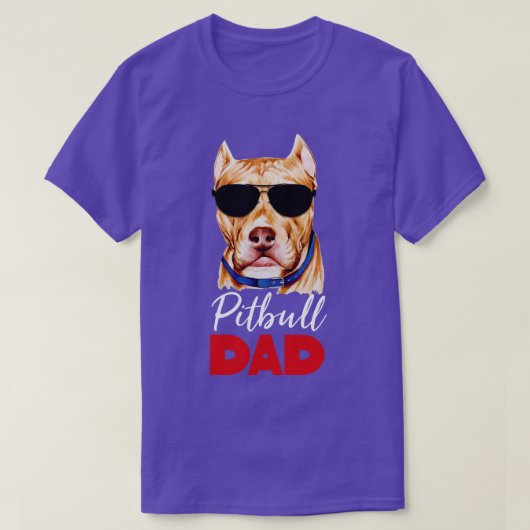 Pitbull Dad T-shirt (Design voorkant)