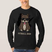 Pitbull Dad T-shirt (Voorkant)