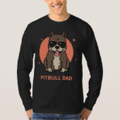 Pitbull Dad T-shirt (Voorkant)