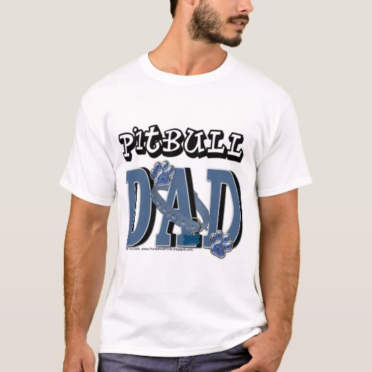 Pitbull DAD T-shirt (Voorkant)