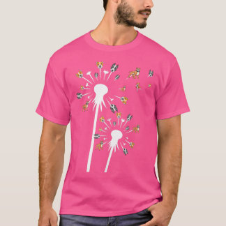 Pitbull Dandelion, Dog mama for Women, Dog Grandma T-shirt