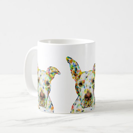 Pitbull Dog 11 oz. Mok (Voorkant links)