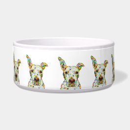 Pitbull Dog Bowl Voerbakje