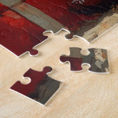 Pitbull Dog Christmas  Beach Legpuzzel (Zijkant)