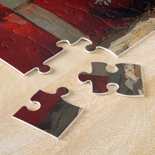 Pitbull Dog Christmas  Beach Legpuzzel (Zijkant)