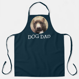 Pitbull Dog Dad Navy Blue Schort