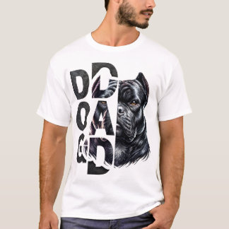 Pitbull Dog Dad - Sterke en loyale metgezel T-shirt