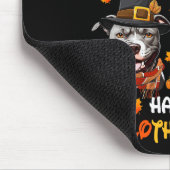 Pitbull Dog Hallothanksmas Halloween Thanksgiving Muismat (Hoek)