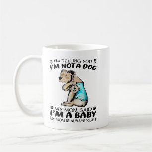 Pitbull Dog I Love Mam Tattoo Pitbull Hondenliefhe Koffiemok
