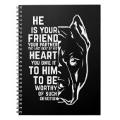 Pitbull Dog Inspirerend Pitbull Dog Devotion 485 Notitieboek (Voorkant)
