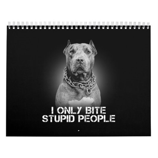 Pitbull Dog Kalender (Hoes)