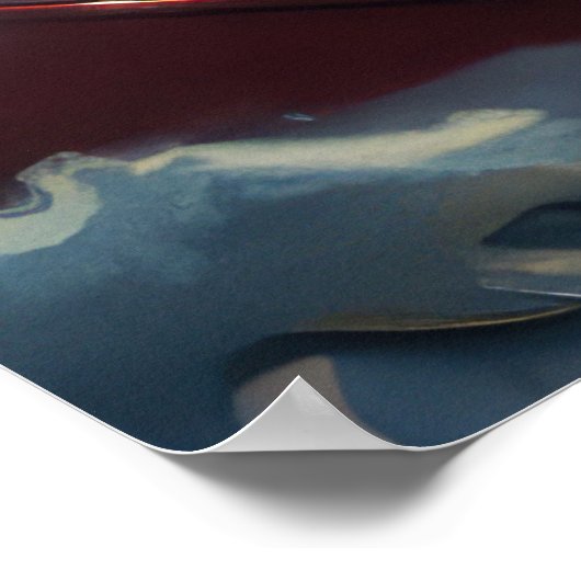 Pitbull Dog Kerstfeest Poster (Hoek)