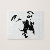Pitbull Dog Legpuzzel (Horizontaal)