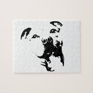 Pitbull Dog Legpuzzel
