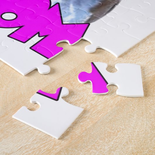 Pitbull dog mama legpuzzel (Zijkant)