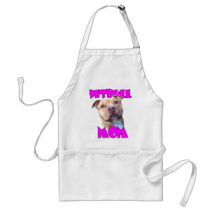 Pitbull dog mama standaard schort