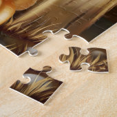 Pitbull Dog met Witch Pet Legpuzzel (Zijkant)